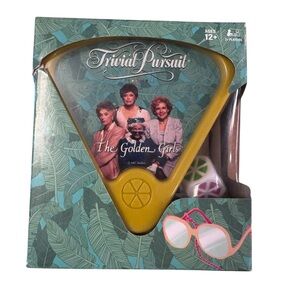 The Golden Girls Themed Trivia Pursuit Game Hasbro ABC USAopoly game night New